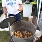 Kartoffeln frisch aus dem Dämpfer